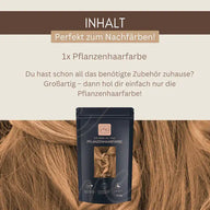 Tintura per capelli professionale SET "biondo Sahara scuro caldo"