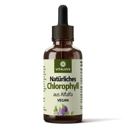 Chlorophyll Drops (Natural from Alfalfa) - 50 ml
