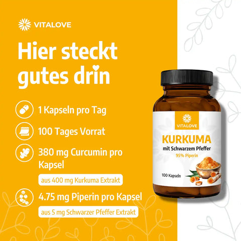 Kurkuma Forte 100 Kapseln – Dose