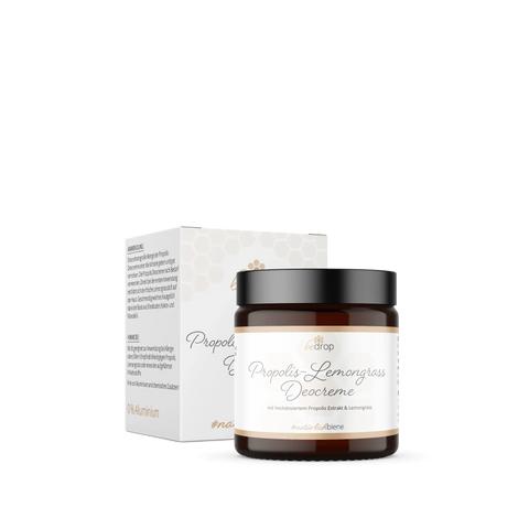 Propolis Deocreme / Festes Deo mit Lemongrass - 30ml - VITALOVE - Naturprodukte