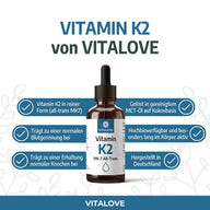 Vitamin K2 Drops (MK7 all-trans) - 50 ml