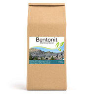 Bentonite Montmorillonite Premium in polvere 1 kg in busta di ricarica