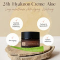 24h Anti-Aging Hyaluron Creme Aloe - 50ml BIO-Naturkosmetik - VITALOVE - Naturprodukte
